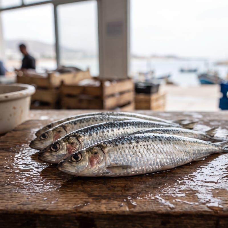 Sardine fraîche, appât officiel du Maroc