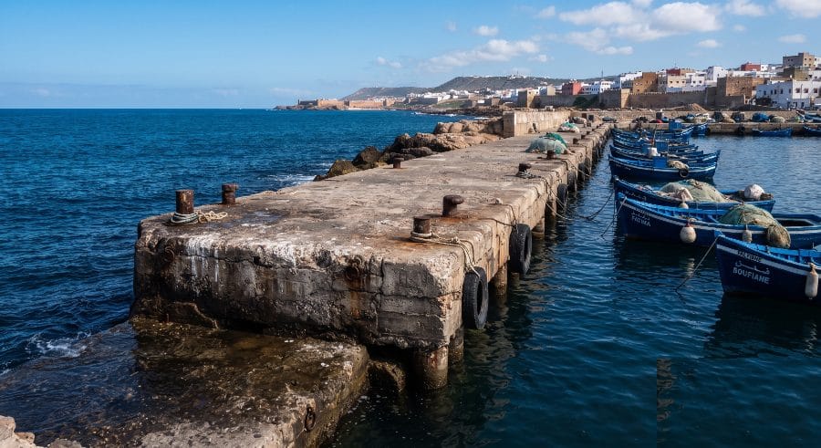 Digue et quai surfcasting