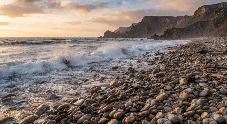Plages de galets surfcasting